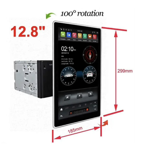 CarMedia KD-12501-P6-32 2 Din универсальная магнитола на Android 10.0