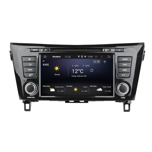 Штатная магнитола CarMedia KD-8052-P5-32 для Nissan Qashqai 2014+, X-Trail 2014+ на Android 10.0