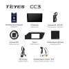 Штатная магнитола Teyes CC3 6/128 ГБ для KIA Rio IV 2020-2023 на Android 10.0