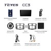 Штатная магнитола Teyes CC3 6/128 ГБ для Toyota Land Cruiser Prado 150 2009-2013 на Android 10.0