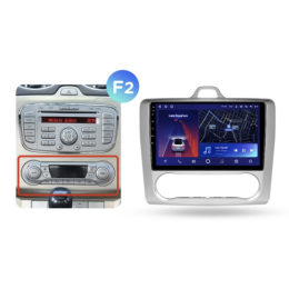 Автомагнитола Teyes CC2 Plus 6/128 ГБ для Ford Focus II 2005-2011 (климат) на Android 10.0