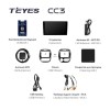 Автомагнитола Teyes CC3 4/64 ГБ для Renault Kaptur 2016-2020 климат на Android 10.0