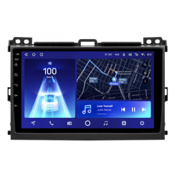Штатная магнитола Teyes CC2 Plus 6/128 ГБ для Toyota Land Cruiser Prado 120 2002-2009 на Android 10.0