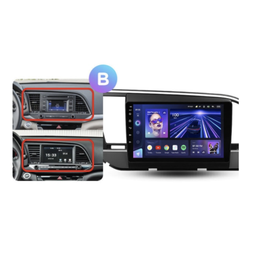 Штатная магнитола Teyes CC3 3/32 GB для Hyundai Elantra VI (AD) 2016-2019 на Android 10.0