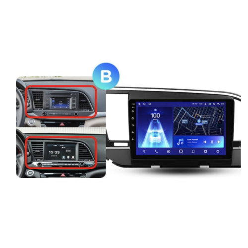 Штатная магнитола Teyes CC2 Plus 4/64 ГБ для Hyundai Elantra VI (AD) 2016-2019 на Android 10.0