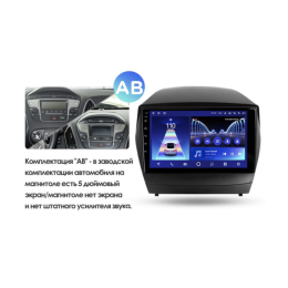 Штатная магнитола Teyes CC2 Plus 4/64 ГБ для Hyundai ix35, Tucson II 2010-2015 на Android 10.0