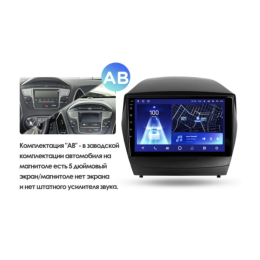 Штатная магнитола Teyes CC2 Plus 3/32 ГБ для Hyundai ix35, Tucson II 2010-2015 на Android 10.0
