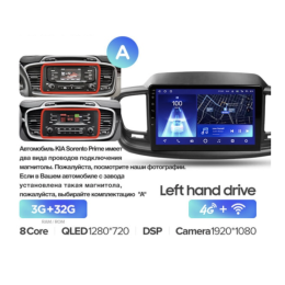 Штатная магнитола Teyes CC2 Plus 3/32 ГБ для Kia Sorento III Prime 2015-2020 на Android 10.0