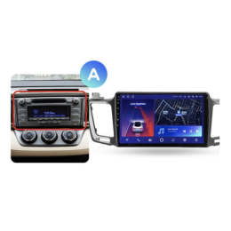 Штатная магнитола Teyes CC2 Plus 6/128 ГБ для Toyota RAV4 (CA40) 2013-2019 на Android 10.0