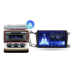 Штатная магнитола Teyes CC2 Plus 3/32 ГБ для Toyota RAV4 (CA40) 2013-2019 на Android 10.0