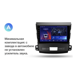 Штатная магнитола Teyes CC2 Plus 6/128 ГБ для Citroen C-Crosser 2007-2013 на Android 10.0