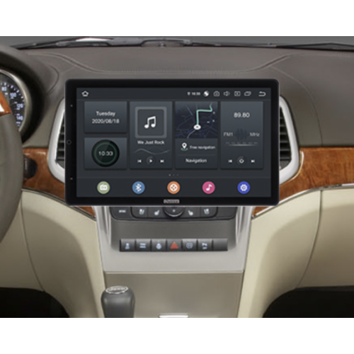 Штатная магнитола CarMedia OL-9254-RLX TESLA (вертикально-поворотный экран) для Jeep Grand Cherokee 2010-2013 на Android 10.0