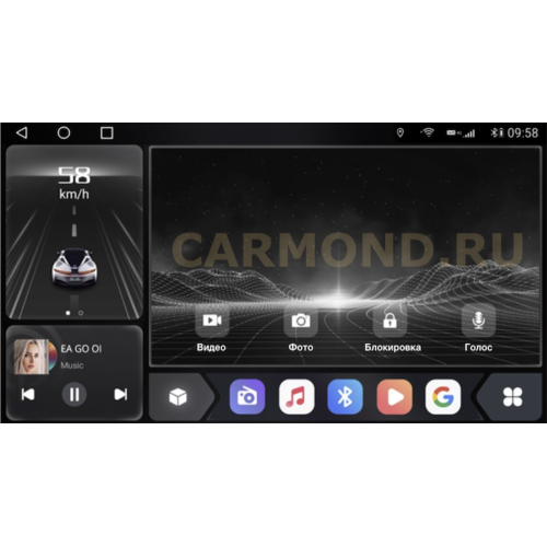 Штатная магнитола CarMedia OL-9254-F для Jeep Grand Cherokee 2010-2013 на Android 10.0