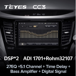 Штатная магнитола Teyes CC3 3/32 ГБ для Subaru Legacy V, Outback IV 2009-2014 на Android 10.0