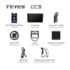 Штатная магнитола Teyes CC3 3/32 ГБ для Peugeot 206 1998-2012 на Android 10.0