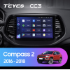 Штатная магнитола Teyes CC3 3/32 ГБ для Jeep Compass II 2017-2024 на Android 10.0