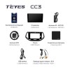 Штатная магнитола Teyes CC3 3/32 ГБ для Jeep Compass II 2017-2024 на Android 10.0