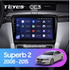 Штатная магнитола Teyes CC3 3/32 ГБ для Skoda Superb II (B6) 2008-2015 на Android 10.0
