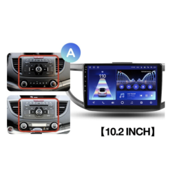 Штатная магнитола Teyes CC2 Plus 4/64 ГБ для Honda CR-V IV 2012-2016 на Android 10.0