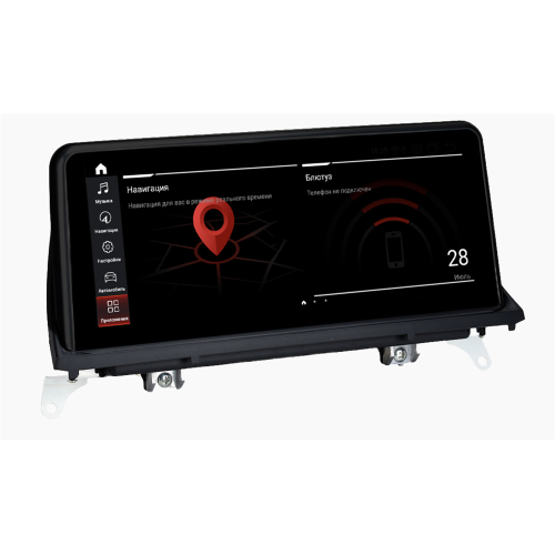 Штатная магнитола Parafar для BMW X5 (E70), X6 (E71) 2010-2014 (CIC) на Android 10.0 (PF5225i)
