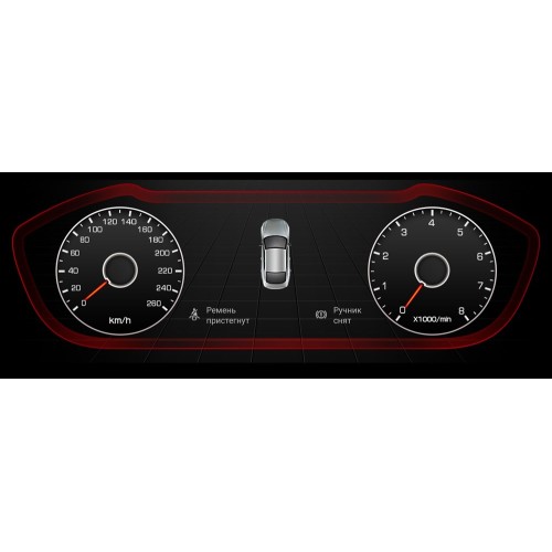 Штатная магнитола Parafar для Audi А6 2016-2018 (авто без навигации) на Android 10.0 (PF7951A10)