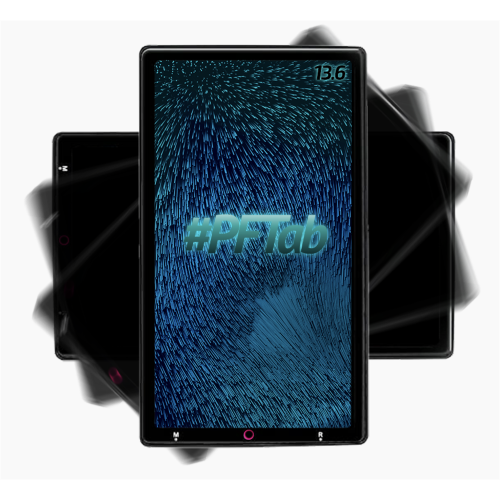 Parafar 2 DIN универсальная магнитола Тесла-Стиль поворотный экран на Android 9.0 (PFTab)