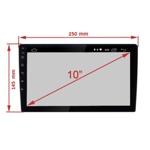 Штатная магнитола Redpower 75316 Hi-Fi для Jeep Compass I 2011-2016 на Android 10.0