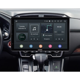 Автомагнитола CarMedia OL-9651-RLX TESLA (вертикально-поворотный экран) для Honda CR-V 2017-2024 на Android 10.0