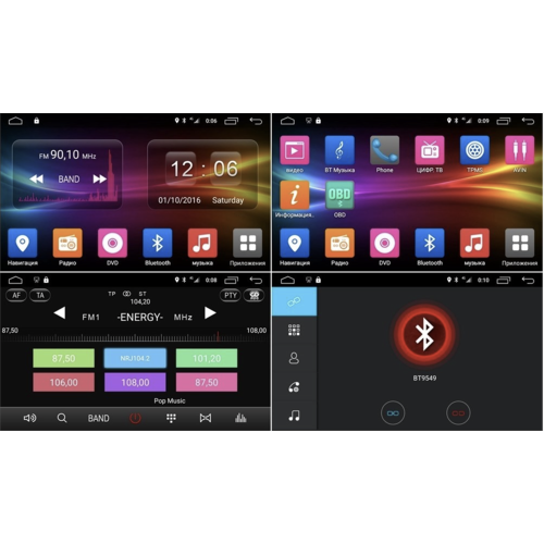 Штатная магнитола CarMedia OL-9943-L для Renault Koleos I 2008-2016 на Android 10.0