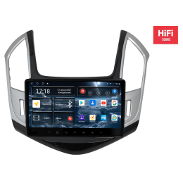 Штатная магнитола Redpower 75048GS Hi-Fi для Chevrolet Cruze 2012-2015 глянец с серебром на Android 10.0