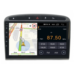 Parafar для Peugeot 308 и 408 2010-2017 серая на Android 11.0 (PF081FHD-G)