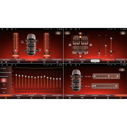 Штатная магнитола Redpower 75568 Hi-Fi для Mercedes E-klasse (W211) 2002-2009 на Android 10.0