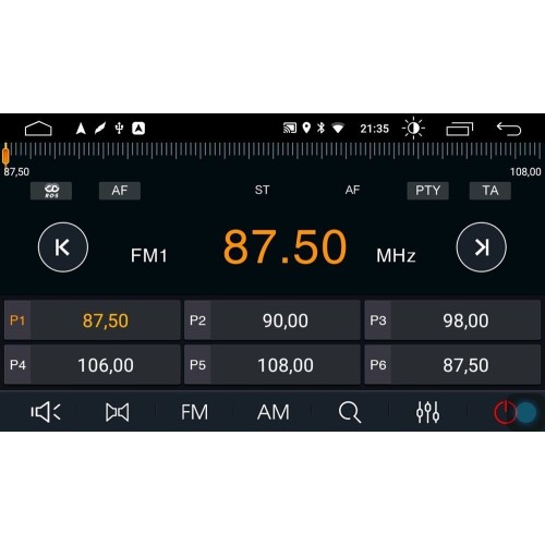 Штатная магнитола Parafar для Mazda 5 I (CR), Premacy II (CR) 2005-2010 на Android 10.0 (PF167LTX)