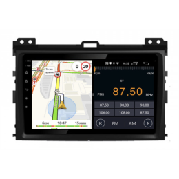 Parafar для Toyota Land Cruiser Prado 120 2002-2009 на Android 11.0 (PF456FHD-Low)