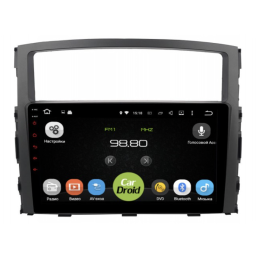 Штатная магнитола Roximo CarDroid RD-2603F для Mitsubishi Pajero IV 2006-2019 (Android 10.0) DSP