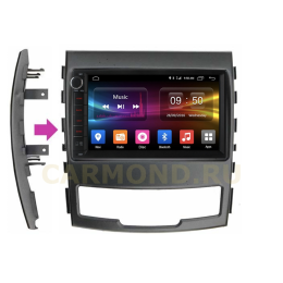 Автомагнитола CarMedia OL-7002-D-RSY-N04 для SsangYong Actyon 2010-2013 на Android 10.0
