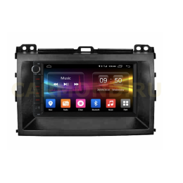 Штатная магнитола CarMedia OL-7002-D-RTY-N05 для Toyota Land Cruiser Prado 120 2002-2009 на Android 10.0