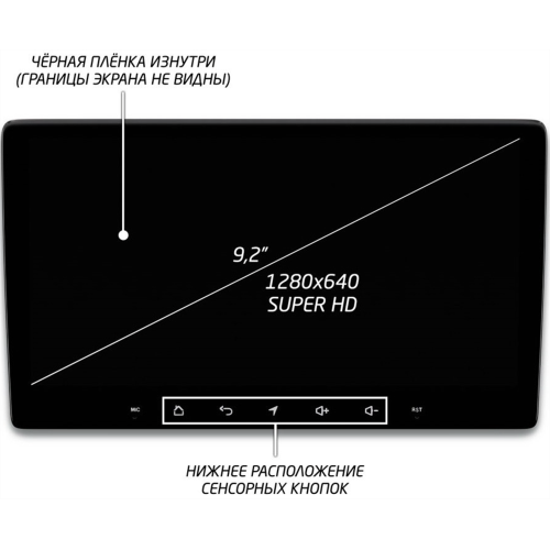 Автомагнитола IQ NAVI P6-1304KFSHD (6/128ГБ) для Mitsubishi ASX I 2010-2018 на Android 10.0