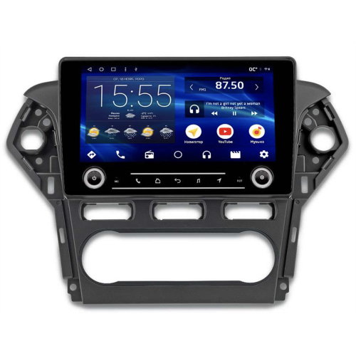 Автомагнитола IQ NAVI P6-1406CFSHD SUPER HD (6/128ГБ) для Ford S-Max 2006-2015 на Android 10.0