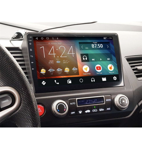 Автомагнитола IQ NAVI P6-1504CFSHD (6/128ГБ) для Honda Civic 2006-2012 на Android 10.0