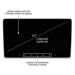 Штатная магнитола IQ NAVI P6-1629CFSHD SUPER HD (6/128ГБ) для Hyundai Creta II 2021-2024 на Android 10.0