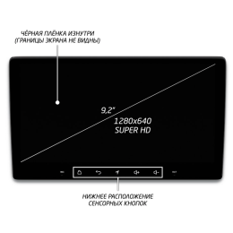 Штатная магнитола IQ NAVI P6-1602CFSHD SUPER HD (6/128ГБ) для Hyundai Elantra V (MD) 2014-2016 на Android 10.0