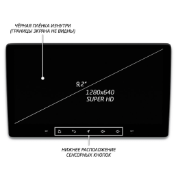 Штатная магнитола IQ NAVI P6-1618CFSHD SUPER HD (6/128ГБ) для Hyundai H1 Starex II 2016-2022 на Android 10.0
