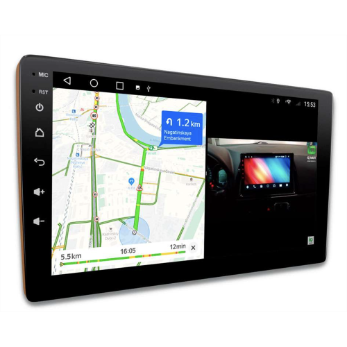 Автомагнитола IQ NAVI P6-1603CFSHD (6/128ГБ) для Hyundai Santa Fe II 2005-2012 на Android 10.0
