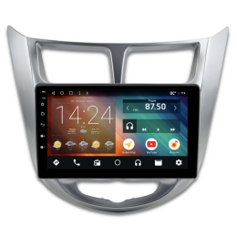 Автомагнитола IQ NAVI P6-1608CFSHD (6/128ГБ) для Hyundai Solaris 2011-2017 на Android 10.0