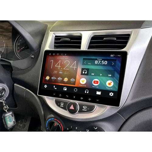 Штатная магнитола IQ NAVI P6-1608CFSHD SUPER HD (6/128ГБ) для Hyundai Solaris 2011-2017 на Android 10.0