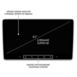 Штатная магнитола IQ NAVI P6-1626CFSHD SUPER HD  (6/128ГБ) для Hyundai Solaris 2020+ на Android 10.0