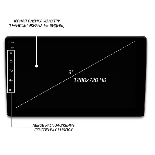 Автомагнитола IQ NAVI P6-1702CFSHD (6/128ГБ) для Kia Ceed II 2012-2018 на Android 10.0