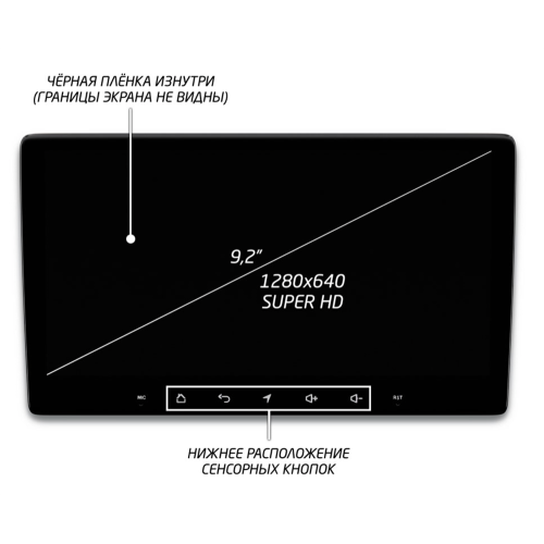 Штатная магнитола IQ NAVI P6-1705CFSHD SUPER HD (6/128ГБ) для KIA Cerato III 2013-2018 на Android 10.0