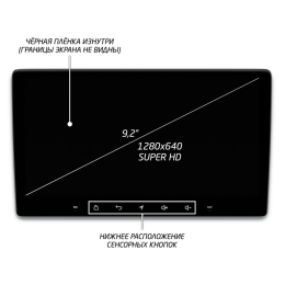 Штатная магнитола IQ NAVI P6-1708CFSHD SUPER HD (6/128ГБ) для Kia Rio III 2011-2017 на Android 10.0